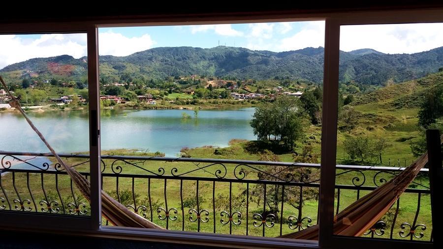 Lake View Hostel Guatapé Exterior foto